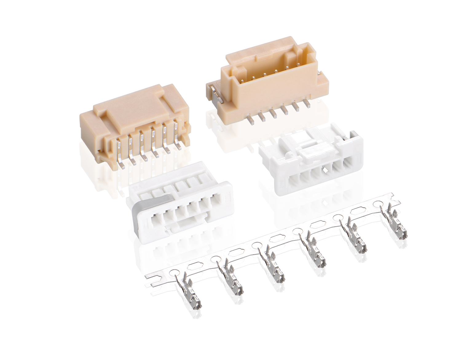 2022A Series 2.00mm Pitch (.079＂) 线对板连接器